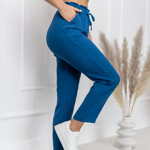 Cómodos pantalones de chándal de algodón para mujer Estilo Streetwear para invierno Frente plano para gimnasio y deportes al aire libre Pedidos a granel Bienvenidos - Product Image 3