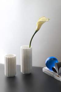 Jarrón de Flores de Mármol de Gran Calidad a un Precio Razonable para Decoración de Sala de Estar de Lujo, Mejora el Espacio con la Belleza de la Piedra Natural - Product Image 5