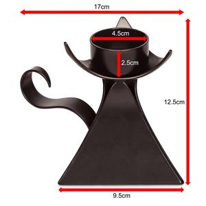 Portavelas de uso decorativo exclusivo para el hogar, candelabro de Metal de alta calidad para sala de estar, hierro metálico con forma personalizada - Product Image 3