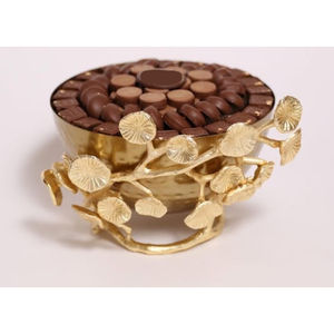 Tazón de mesa para servir chocolate, diseño clásico, soporte para postres, dulces, chocolates, Hotel para artículos de plato para servir, tazón de catering - Product Image 4