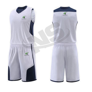 ชุดเสื้อบาสเก็ตบอลสำหรับผู้ชายชุดบาสเก็ตบอลแห้งเร็วซักได้ตามต้องการโรงงาน - Product Image 4