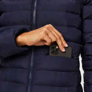 Abrigo acolchado ligero y cálido para mujer, chaqueta cortavientos tejida para mujer, abrigo de invierno, MOQ bajo, parches personalizados, abrigos y chaquetas para mujer - Product Image 6