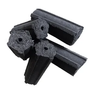 Charbon de bois en briquettes fabriqué à la machine en bois dur pour la cuisine et le chauffage au narguilé Emballage OEM/ODM - Product Image 1