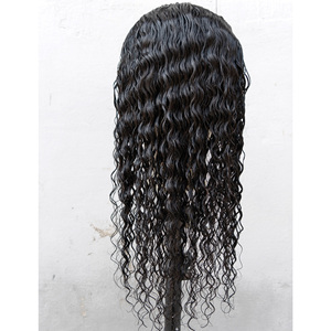 <b>Short</b> Brazilian Deep Curly 13x6 Lace Front <b>Wigs</b> Best Burmese Curly <b>Wig</b> Made From Indian Human Hair Cuticles Aligned Hair <b>Wig</b> - Product Image 1