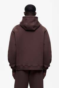 MOE Streetwear de luxe, sweat-shirt d'hiver imprimé de haute qualité à double couche 400GSM, manches raglan, sweat-shirt oversize, ensemble jogging unisexe - Product Image 2