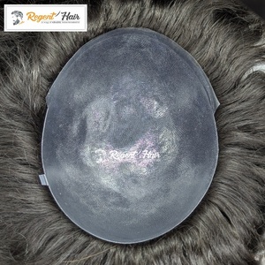 Más vendidos REGENT All Skin Premium Men's Toupee Remy Hair Natural Wave Water Styles Textura recta disponible para venta al por mayor - Product Image 5