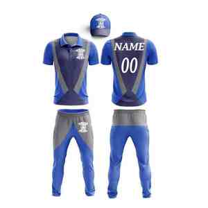 Customizable High Quality Men's <b>Cricket</b> Uniform Anti-Bacterial 100% Polyester Comfortable Casual Wear Digital Printing OEM - Product Image 2