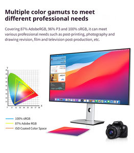 Moniteurs 32 pouces 4K IPS moniteur d'ordinateur avec haut-parleur intégré 4K écran d'affichage moniteurs lcd écran <span class=keywords><strong>pc</strong></span> <span class=keywords><strong>usbc</strong></span> pour mac - Product Image 3