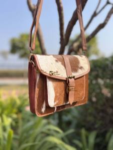 Bolsos para mujer Cuero de vaca real Nuevo diseño Monedero Elegante Casual Sling Bag Western Bolsos de cuero genuino - Product Image 2