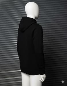 Premium Heavyweight <b>Black</b> Rhinestone Sweatshirt - Product Image 2