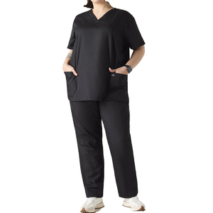 Cómodo juego de ropa médica con tela suave y ajuste ajustable para profesionales de la salud en todos los entornos de trabajo - Product Image 5