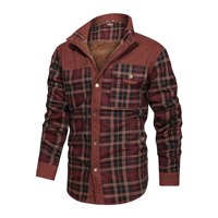 Veste décontractée d'hiver pour homme, en toile enduite, longue, fine, respirante, coupe-vent, col montant, avec logo frontal, grandes tailles