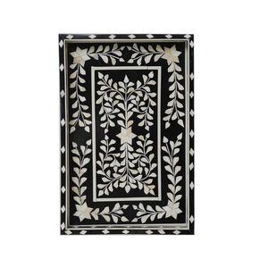 Produit de luxe de qualité haut de gamme plateau en nacre plateaux de service plateaux décoratifs élégants et meilleurs écologiques - Product Image 5