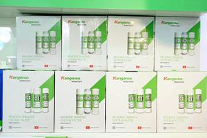 Kangaroo 3-in-1 Electric <b>Filter</b> Pack PP/UDF/CTO <b>Cartridges</b> Coconut Shell Activated Carbon 0.5-10 Micron High Efficiency - Product Image 4