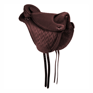 Sillín de caballo de carreras de cuero, marco de carbono transpirable duradero, forma aerodinámica, puntos de circunferencia ajustables, asiento de perfil bajo Boost - Product Image 4