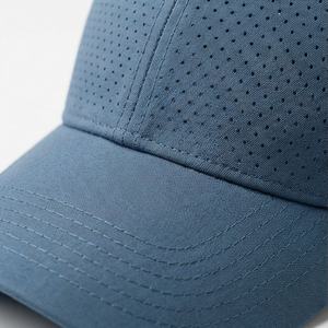 Casquettes de baseball avec logo brodé, 6 panneaux, 100% coton, chapeau de sport de haute qualité, unisexe, imperméable, respirant, réglable, courant - Product Image 4