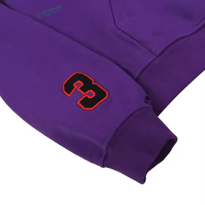 Nouvelle Arrivée 2026 – Sweat à Capuche Zippé Style Vintage de Haute Qualité 100% Coton Grammage Lourd Fermeture Éclair Intégrale Broderie 3D Patch Effet Vieilli Français - Product Image 4