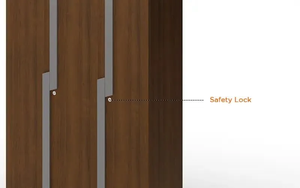 TRENTO-armario italiano de 3 puertas - Product Image 2