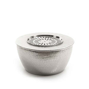 Quemador de madera plateado, pozo de fuego ardiente de alta temperatura para calentador interior y exterior, diseño único, último pozo de fuego de jardín de calentamiento - Product Image 1