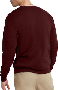 Sweat-shirt de fitness 100% coton de haute qualité pour hommes OEM nouveauté sweat à capuche d'hiver sweat-shirt épais teint en plaine pour la musculation - Product Image 2