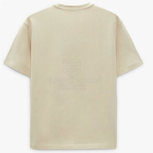 Men's Oversized Casual <b>Short</b> <b>Sleeve</b> T-Shirt 100% Cotton Breathable Eco-Friendly Summer Fashion with Customizable Design 220g - Product Image 2