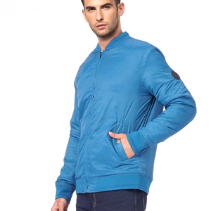2025 vestes Bomber de style High Street sur mesure col montant confortable de haute qualité grande taille prix de gros - Product Image 3