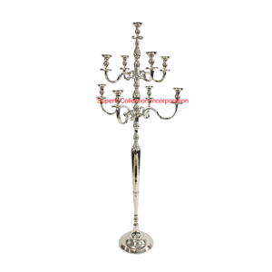 Candelabros de Metal Vintage, candelabro decorativo festivo para Navidad, precio de fábrica, vajilla de boda, portavelas - Product Image 4