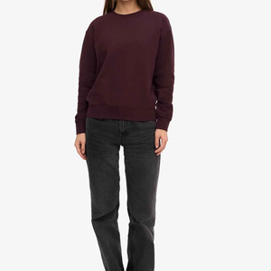 เสื้อสเวตเชิ้ตแขนยาวทรงหลวม คอกลม ทรงปกติ ผ้าฝ้าย 100% พิมพ์ลายดิจิทัลด้านหน้า ระบายอากาศได้ดี เหมาะสำหรับฤดูหนาว - Product Image 5