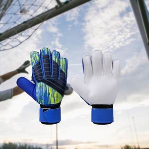 Gants de gardien de but antidérapants respirants gants de gardien de but personnalisables équipement de football en PU avec protection personnalisée des doigts - Product Image 5