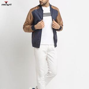 2026 nuevo diseño hecho a medida Unisex moda manga larga invierno bombardero chaqueta lona a prueba de viento para la venta - Product Image 5