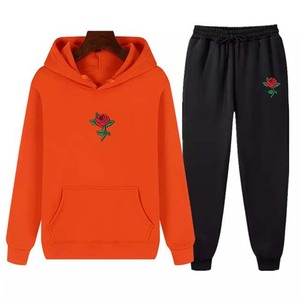Jersey de algodón con bolsillos tipo canguro para hombre y mujer, chándales deportivos unisex con logotipo personalizado bordado, ropa de invierno, venta al por mayor, 2022 - Product Image 2