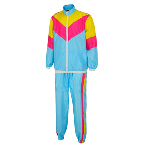 Conjunto de Chaqueta Cortavientos de Nailon de Dos Piezas Vintage de Alta Calidad, Trajes Deportivos con Cremallera Completa, Ropa Deportiva Urbana, Chaqueta Cortavientos para Correr para Hombre - Product Image 1