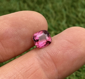 Natural Rubellite <b>Tourmaline</b> Cushion Cut Faceted Loose Gemstone Red Color for <b>Earrings</b> Necklace Rings IGI Certified Jewelry - Product Image 4