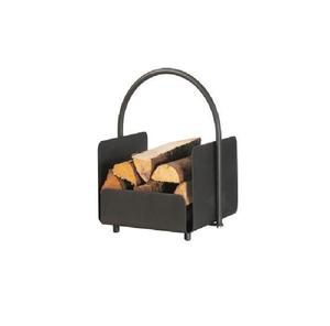 Hot Selling Firewood Rack in Rusted Metal Ideal for Stylish Indoor Outdoor Wood Holder & Tabletop Accessories - Product Image 2