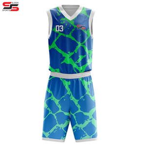 Maillots de basket-ball respirants confortables personnalisés professionnels conception libre ligue équipe joueurs Logo uniforme de basket-ball - Product Image 3