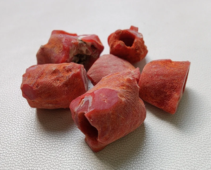 ลดราคา!! หินปะการังแดงอิตาลีอัญมณีหยาบที่ไม่ใช่การขัดเงาปะการังแดงอัญมณีปะการังแดงหินปะการังหยาบขายส่ง - Product Image 3