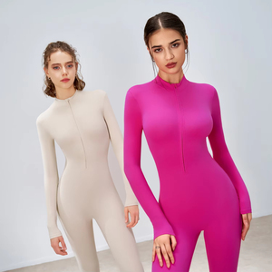 Combinaison femme, combinaisons de fitness, danse, gym, qualité côtelée, combinaison une pièce, vêtements de sport actifs - Product Image 3