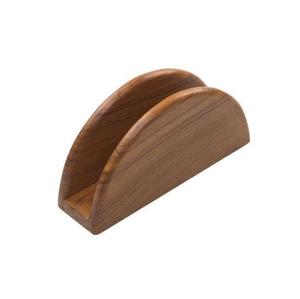 Caja de pañuelos de madera minimalista para baño, oficina y dormitorio con acabado liso natural y construcción sólida y duradera - Product Image 3