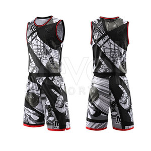 Wholesale Unisex Custom Design Basketball & Football Jersey Sets Sublimation Printing Basketball Wear Logo New Sportswear <b>Model</b> - Product Image 1