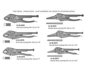 คีมจับกระดูกแบบแมนนวล สแตนเลส ล็อคได้ ได้รับการรับรองมาตรฐาน Class I CE สำหรับใช้ในโรงพยาบาล - Product Image 1