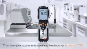 Testo 735-2 Multichannel Temperature Measuring Instrument OEM 2-Year Warranty - Product Image 2
