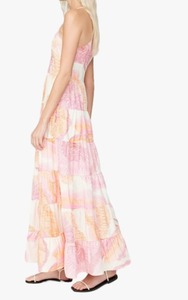 Vestido Maxi blanco rosa de calidad superior para fiestas, colección de ropa de boda disponible a granel desde la India - Product Image 5