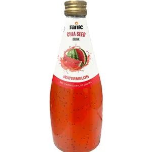 PAINE Brand 290ml Glass Bottle Brand Best Quality Mix Juice Chia Seed Drink OME Manufacturer In Vietnam