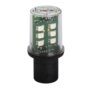 Per SCHNEIDER ELECTRIC DL1BKG4 Harmony XVB BA15d Rosso 120V AC Lampadina LED Lampeggiante per Segnalazione - Product Image 1