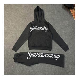 ชุดวอร์มขนแกะน้ำหนักเบาสำหรับผู้ชายชุดวอร์ม2ชิ้นออกแบบโลโก้ได้ตามต้องการ - Product Image 1