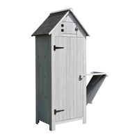 Armoire de rangement murale en bois, vinothèque, noël, jardin extérieur, espace à outils