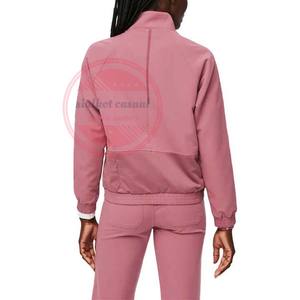 Chaqueta de uniforme de hospital Scrub personalizada, uniformes de enfermería elásticos, chaquetas médicas Scrub - Product Image 3