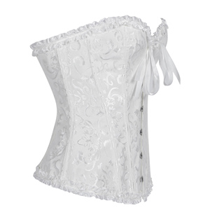 Corsé de compresión para mujer 2022, entrenador de cintura de seda de la mejor calidad, tela transpirable, encaje, diseño sin tirantes, venta al por mayor, moldeador de cuerpo - Product Image 4