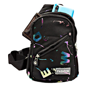 Sac bandoulière, sac à épaule, sac banane imperméable pour femme - Couleurs assorties - Product Image 5
