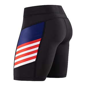 Vale Tudo Shorts Long Gold Mma Tights Fight Custom Vale Tudo Shorts Color azul Alta calidad Custom Vale Tudo Shorts - Product Image 5